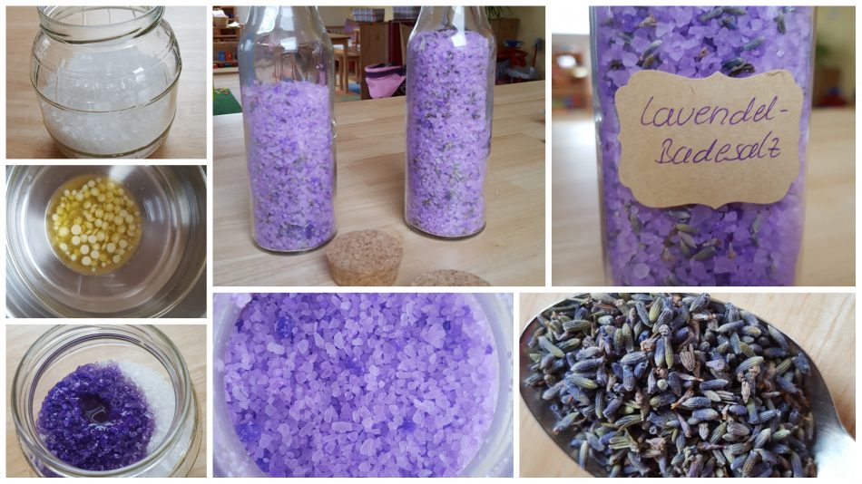 Kreativtipp: Lavendel-Badesalz