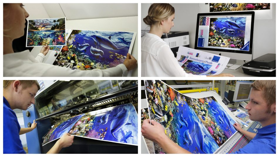 So entsteht ein Ravensburger Puzzle
