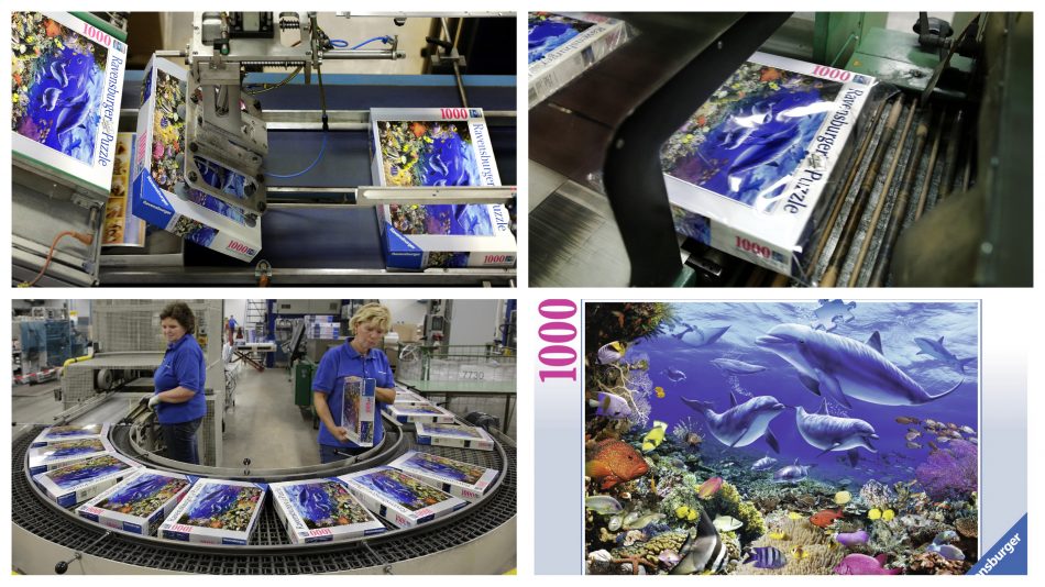 So entsteht ein Ravensburger Puzzle