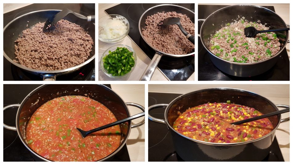 So geht unser Chili con carne