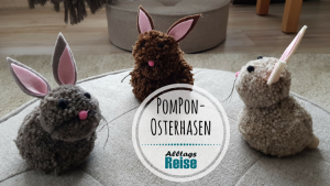 Osterhasen aus Pompons