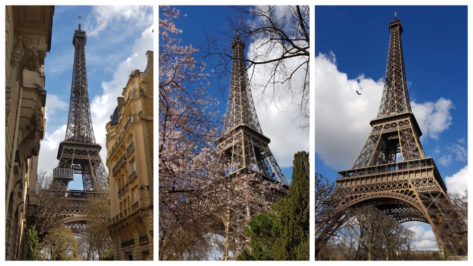 Der Eiffelturm in Paris