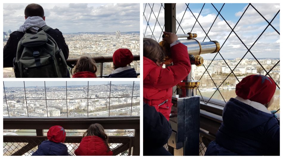 Aussicht vom Eiffelturm Paris