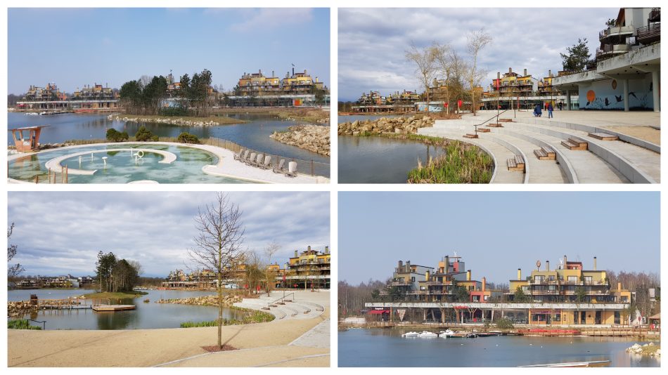 Die Lakeside Promenade im Villages Nature Paris