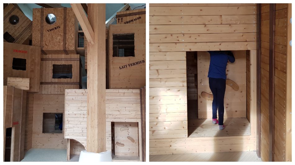 Indoorspielplatz auf dem Bauernhof "Ferme BelleVie" 