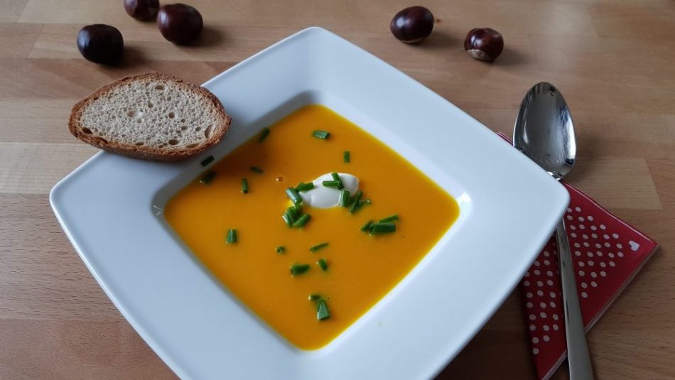 Unsere herbstliche Kürbissuppe