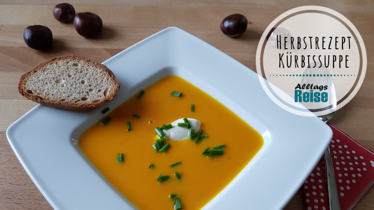 Rezept für eine herbstliche Kürbissuppe