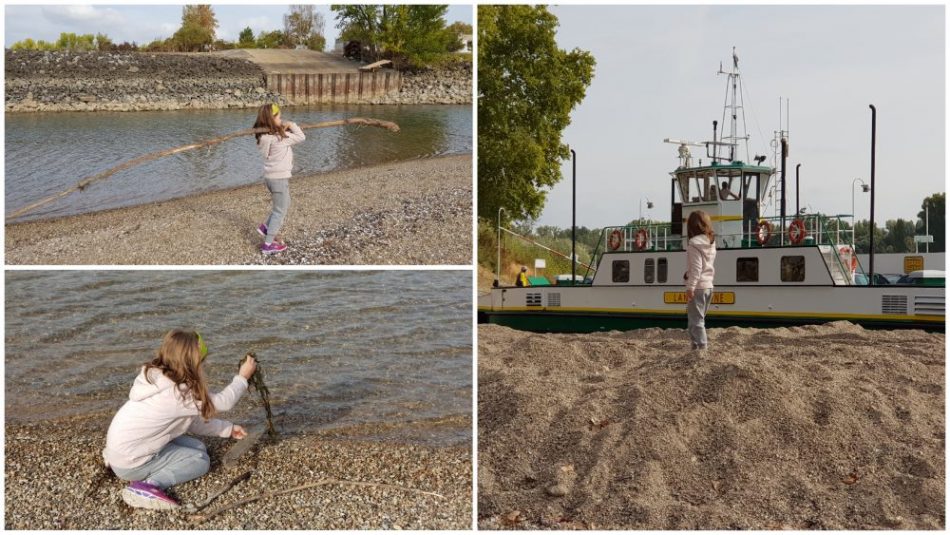 Ausflug zum Rhein bei Oppenheim