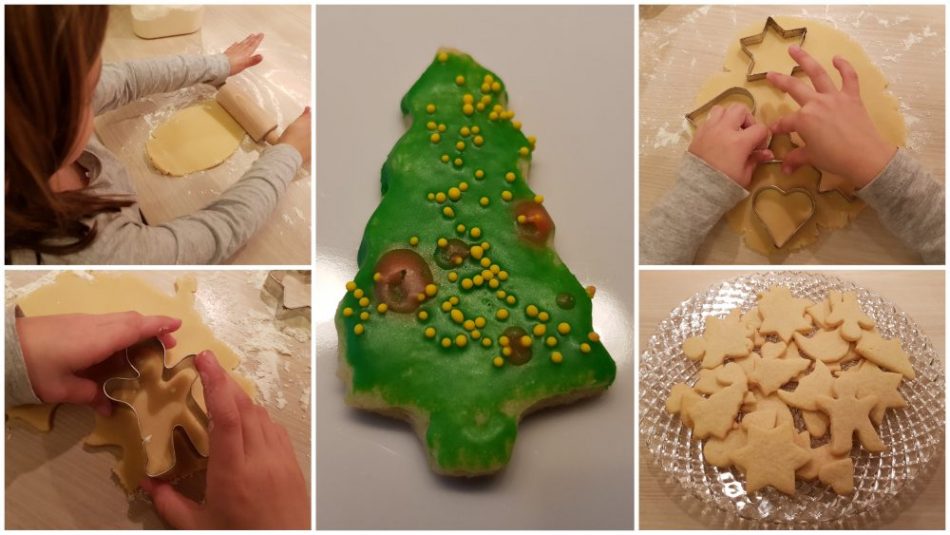 Wir backen Weihnachtsplätzchen