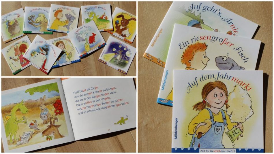 Lesen lernen mit kleinen Geschichten aus dem Mildenberger Verlag