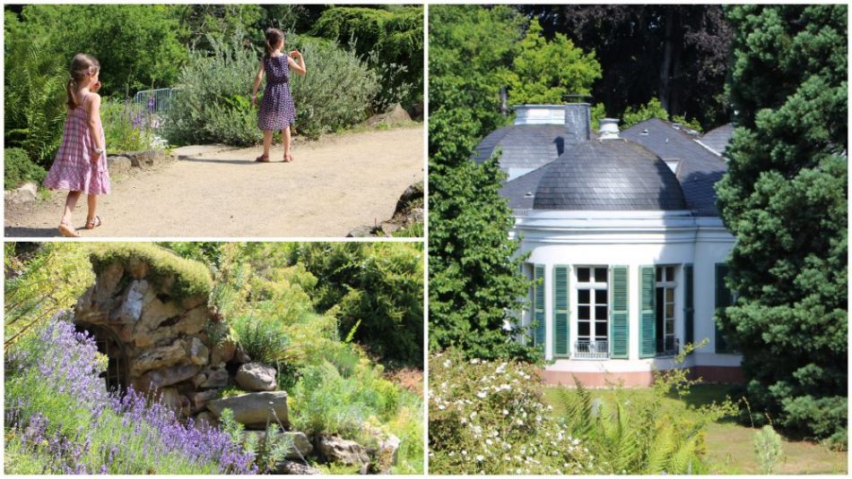 Steingarten im Palmengarten in Frankfurt