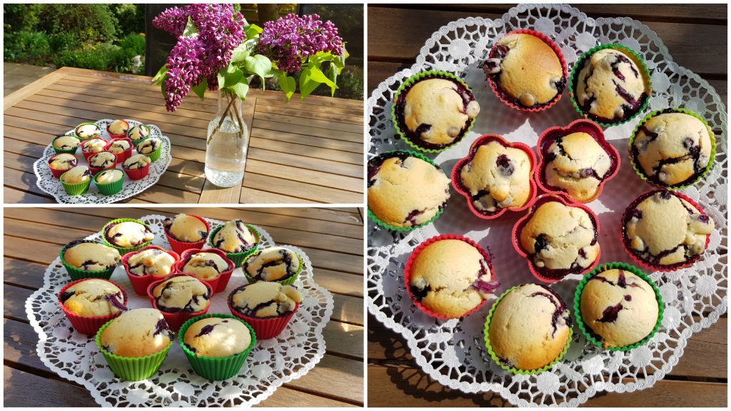 Eure fertigen Blaubeer-Muffins